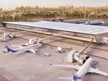 الطيران المدني: استهداف مطار الكويت بعدة طائرات مسيرة
