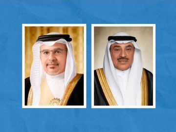 سمو ولي العهد يتلقى اتصالا هاتفيا من ولي العهد رئيس مجلس الوزراء في مملكة البحرين سمو ولي العهد يتلقى اتصالا هاتفيا من ولي العهد رئيس مجلس الوزراء في مملكة البحرين