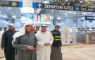 سمو رئيس الوزراء يتفقد مطار الكويت الدولي