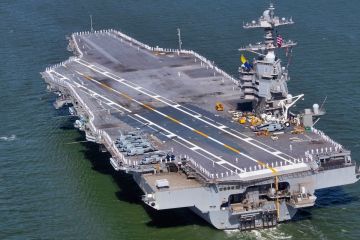 حاملة الطائرات الأميركية جيرالد فورد تغادر كرواتيا حاملة الطائرات الأميركية جيرالد فورد تغادر كرواتيا