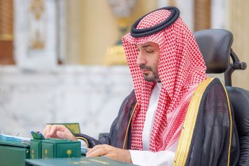 ولي العهد: تسخير كل الإمكانات لإنجاح الخطط التنظيمية والأمنية والوقائية المعتمدة بموسم الحج
