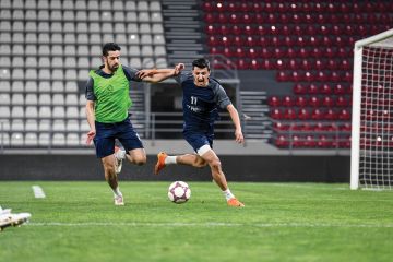 الأبيض دشن استعداداته لنهائي «التحدي الآسيوي»