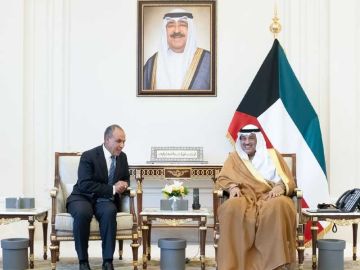 ولي العهد يتسلم رسالة خطية موجهة لسمو الأمير من الرئيس المصري