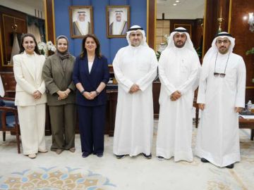 وزير العدل يقوم بزيارة إلى مقر الهيئة العامة لمكافحة الفساد