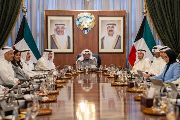 مجلس الوزراء يعقد اجتماعا برئاسة العبدالله