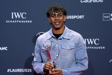 لامين يامال أفضل رياضي شاب