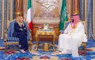 ولي العهد السعودي يبحث ورئيسة وزراء إيطاليا الأوضاع الإقليمية وتداعيات التصعيد العسكري