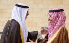 فيصل بن فرحان يستقبل جراح الجابر