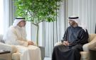 رئيس الإمارات يستقبل وزير الخارجية ويبحثان تطورات الأوضاع في المنطقة