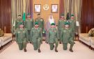 رئيس الحرس الوطني يشهد أداء عدد من الضباط القسم القانوني