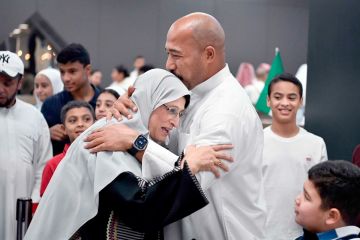 استكمال عودة حجاج بيت الله الحرام إلى أرض الوطن استكمال عودة حجاج بيت الله الحرام إلى أرض الوطن