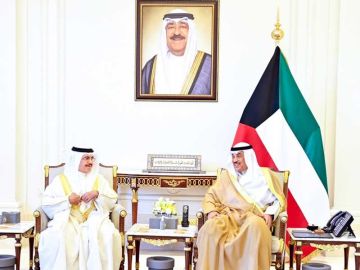 ولي العهد استقبل وزير الداخلية البحريني ولي العهد استقبل وزير الداخلية البحريني