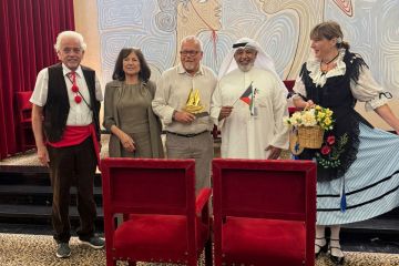 العوض يشارك في مهرجان البحر المتوسط السابع للخزف بفرنسا العوض يشارك في مهرجان البحر المتوسط السابع للخزف بفرنسا