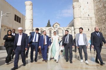 أم الإمارات ترمم الجامع الأموي أم الإمارات ترمم الجامع الأموي