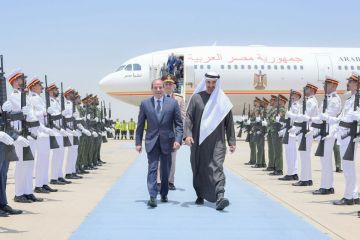 السيسي: ما يمس الإمارات يمس مصر السيسي: ما يمس الإمارات يمس مصر