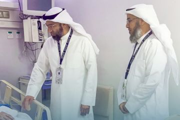 أوضاع الحجاج الكويتيين مطمئنة.. ولا حالات في المستشفيات أوضاع الحجاج الكويتيين مطمئنة.. ولا حالات في المستشفيات