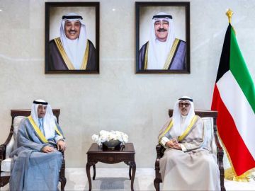 وزير الخارجية يستقبل الأمين العام لمجلس التعاون لدول الخليج العربية