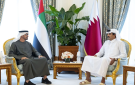 أمير قطر يدين بشدة الاعتداءات الإيرانية على الإمارات في اتصال هاتفي مع بن زايد