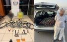 ضبط 3 أشخاص بتهمة سرقة كيابل كهربائية ومواد حديدية