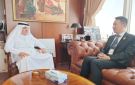 الصقر يستقبل السفير الصيني ويبحثان تطورات المنطقة وتعزيز العلاقات الثنائية
