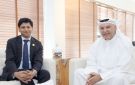 الوزان يبحث تعزيز التعاون مع الشركات البريطانية