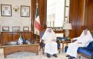 نائب رئيس الوزراء يبحث مع سفير البحرين سبل تعزيز العلاقات الثنائية
