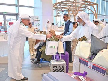 البنك التجاري يستقبل الحجاج في مطار الكويت الدولي البنك التجاري يستقبل الحجاج في مطار الكويت الدولي
