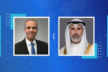 وزير الخارجية يتلقى اتصالا من نظيره المصري أدان خلاله الاعتداءات الإيرانية على الكويت