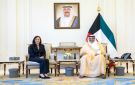 سمو ولي العهد يستقبل الممثلة العليا للأمين العام للأمم المتحدة - kw