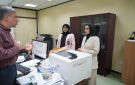 وزيرة الشؤون تتفقد الشؤون المالية : تسريع إنجاز المعاملات