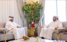 سفير الكويت يبحث ووزير الدولة بالخارجية القطرية علاقات التعاون