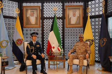 رئيس الأركان يبحث مع الملحق العسكري الياباني أوجه التعاون وسبل تطويره