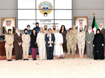 الخارجية : دعم وتمكين المرأة الكويتية تنفيذا للتوجيهات السامية الخارجية : دعم وتمكين المرأة الكويتية تنفيذا للتوجيهات السامية