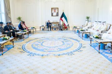 سمو ولي العهد يستقبل وزير الشؤون الخارجية الهندي بمناسبة زيارته الرسمية للبلاد