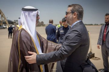 وزير الخارجية يستقبل نظيره السوري وزير الخارجية يستقبل نظيره السوري