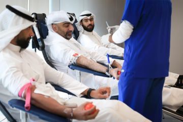 الائتمان يطلق حملة للتبرع بالدم تحت شعار خطوة منك..حياة لغيرك الائتمان يطلق حملة للتبرع بالدم تحت شعار خطوة منك..حياة لغيرك