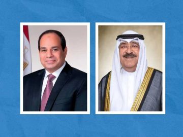 سمو الأمير تلقى اتصالا من الرئيس المصري سمو الأمير تلقى اتصالا من الرئيس المصري