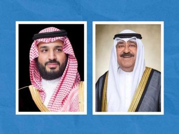 سمو الأمير يتلقى اتصالا من ولي العهد السعودي سمو الأمير يتلقى اتصالا من ولي العهد السعودي