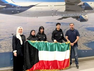 فريق طلابي يشارك في أولمبياد الكيمياء الدولي فريق طلابي يشارك في أولمبياد الكيمياء الدولي