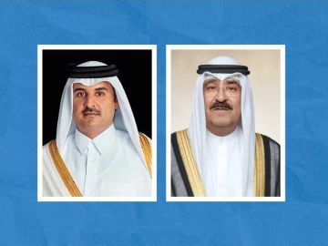 سمو الأمير يعزي أمير قطر بوفاة الأمير الوالد