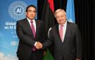 ليبيا: رئيس المجلس الرئاسي والأمين العام للأمم المتحدة يبحثان حل الأزمة السياسية