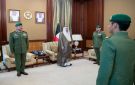 رئيس الحرس الوطني يشهد تأدية عدد من الضباط الجدد القسم القانوني