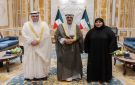 سمو الأمير يستقبل وزير العدل ووكيلة الوزارة بمناسبة تعيينها بمنصبها الجديد