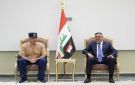النائب الأول يبحث مع محافظ البصرة مستجدات الأوضاع الأمنية في المنطقة