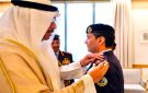 وزير الدفاع يقلد ضباطا رتبهم الجديدة.. تنفيذا للمرسوم الأميري بترقيتهم لرتبة عميد