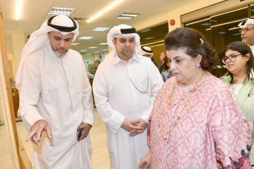هالة البدر: المحافظة على المعالم القديمة مسؤولية وطنية هالة البدر: المحافظة على المعالم القديمة مسؤولية وطنية