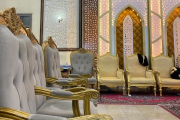 وزير الشؤون : فتح حجز 28 صالة أفراح لعامي 2027 و2028 عبر تطبيقي دار المناسبات و سهل وزير الشؤون : فتح حجز 28 صالة أفراح لعامي 2027 و2028 عبر تطبيقي دار المناسبات و سهل