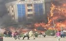 3 قتلى و4 مصابين فى حريق بمحلات وعقار حدائق الأهرام بمصر
