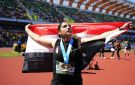 أسيل أسامة تحصد ذهبية مصر الأولى في تاريخ بطولات العالم لألعاب القوى للشباب
