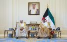 سمو ولي العهد يستقبل سمو رئيس الوزراء والنائب الأول ووزيري الدفاع والخارجية - kw